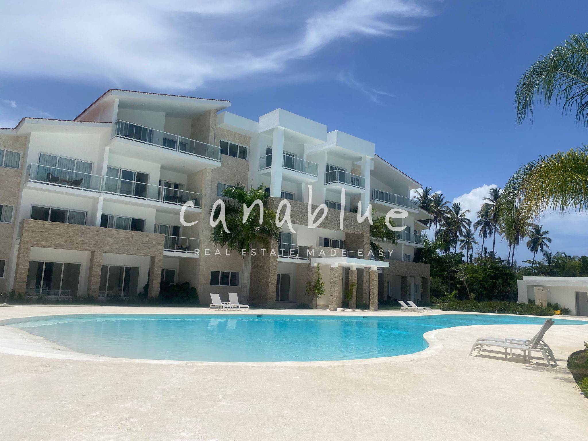 Bavaro Beach Condo with Pool Terrace