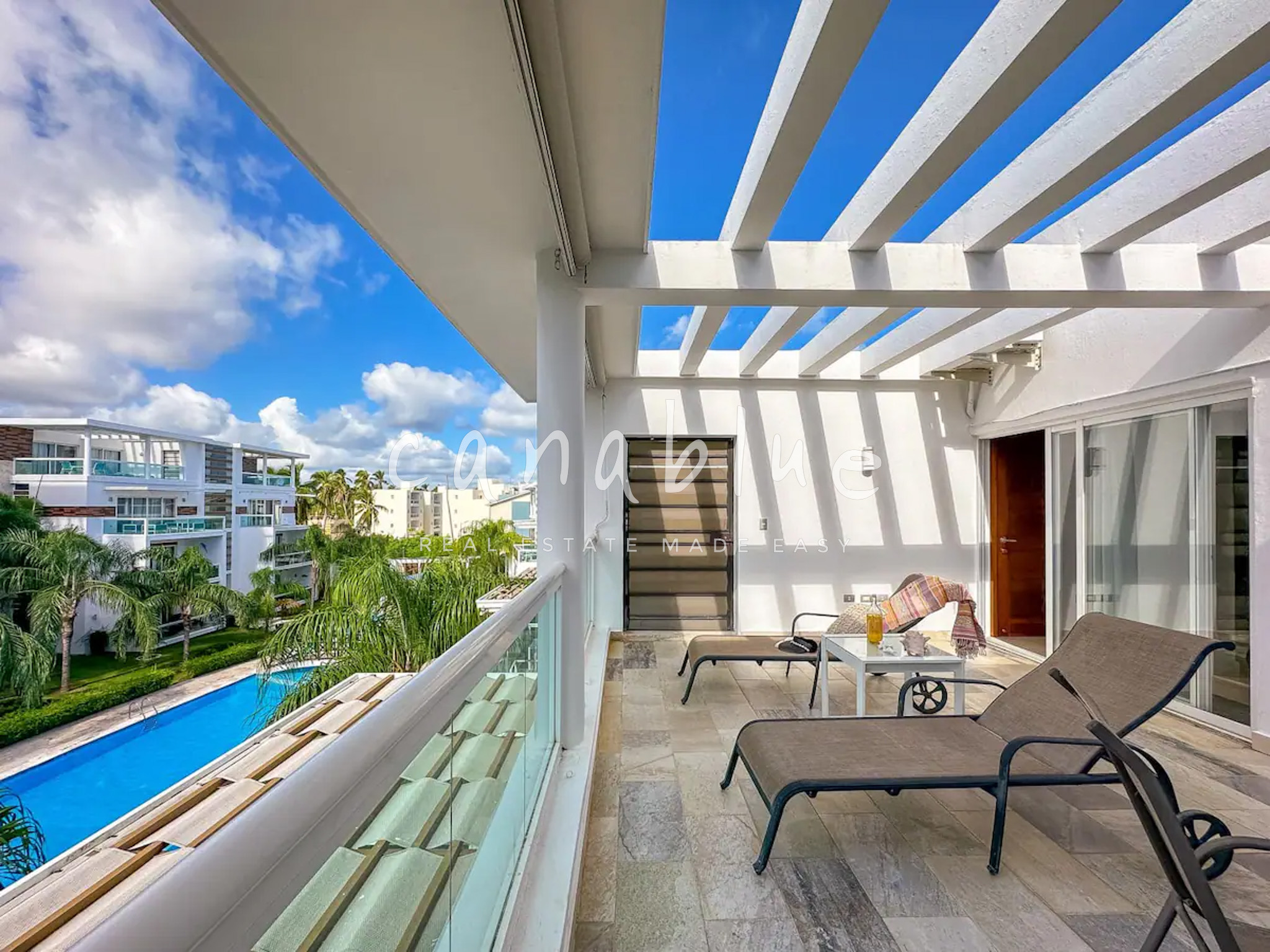 Pool View Condo in Costa Hermosa