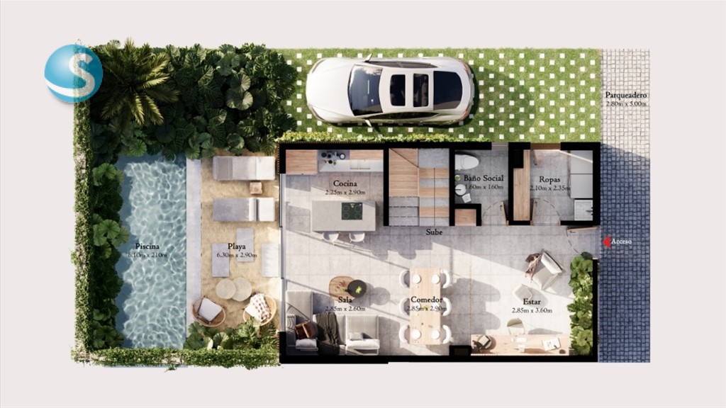 2-Bedroom Villa in Vista Cana — photo 3