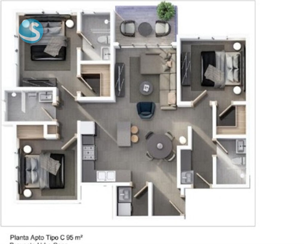 2-Bedroom Apartment in Bávaro — photo 3