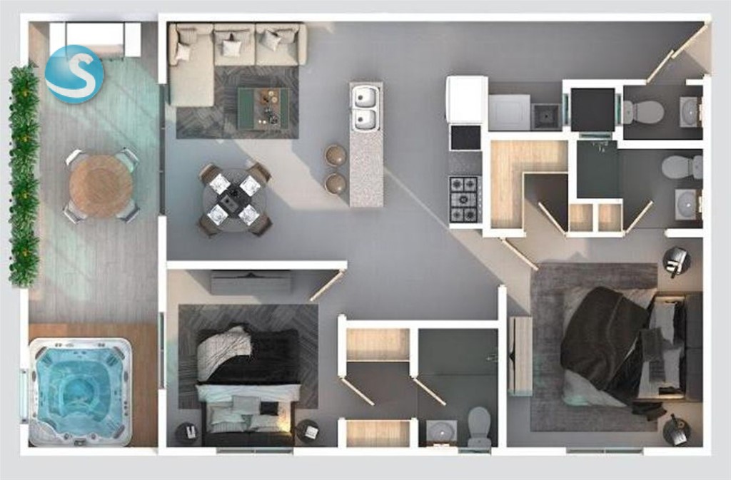1-Bedroom Apartment in Bávaro — photo 2