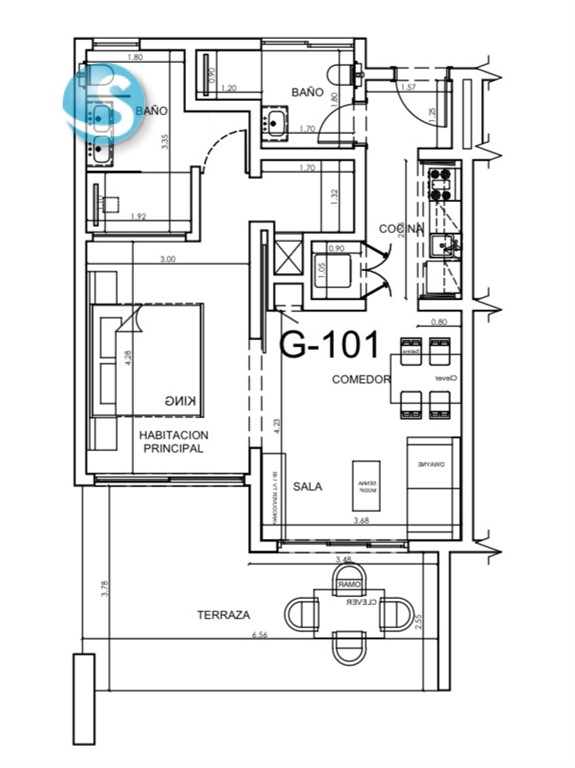 1-Bedroom Apartment in Bávaro — photo 2