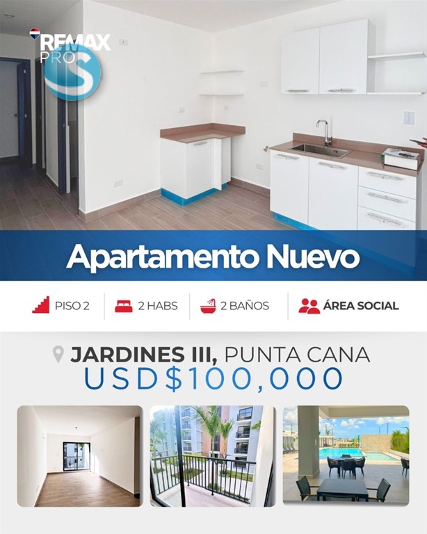 2-Bedroom Apartment in Bávaro — photo 1