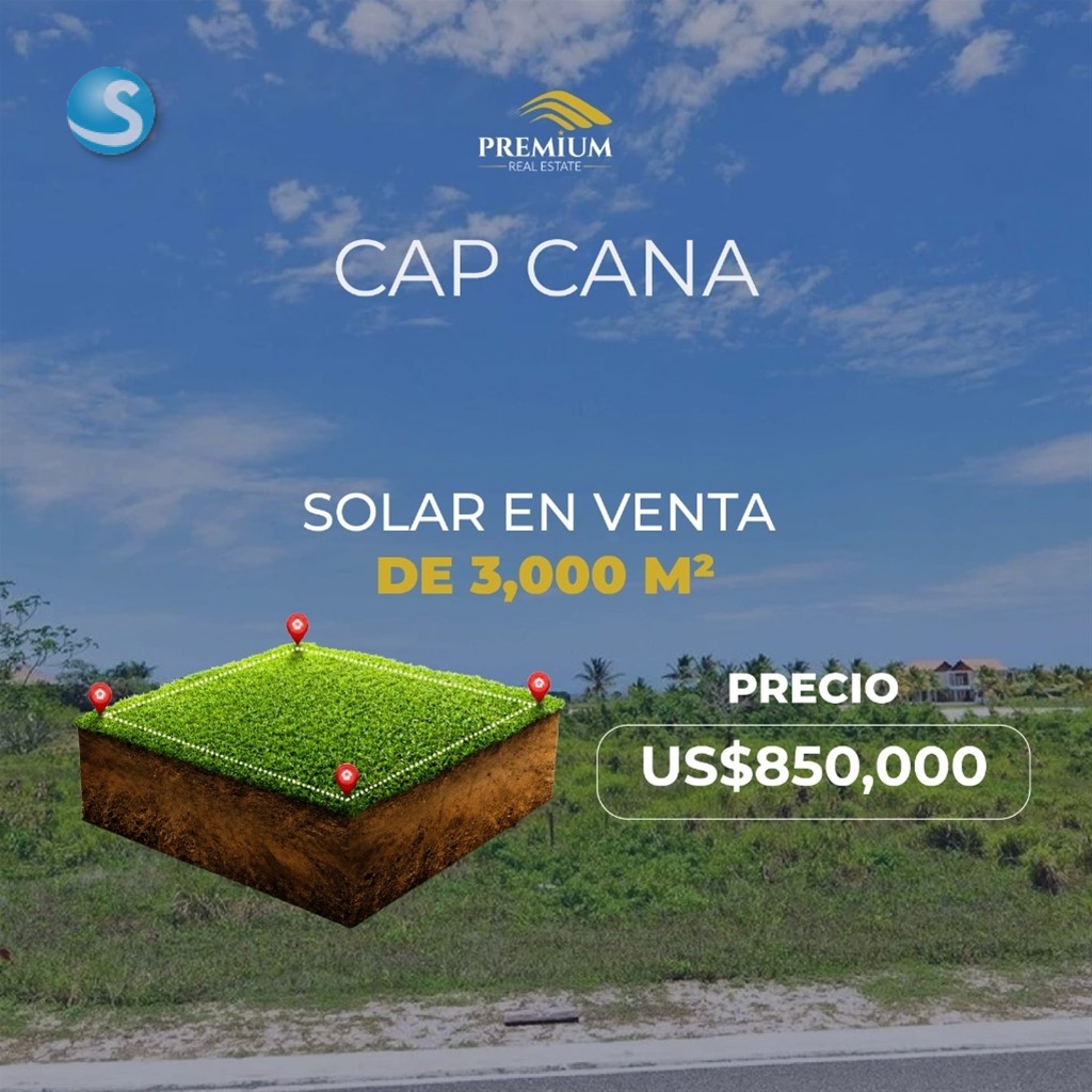 Lot in Cap Cana