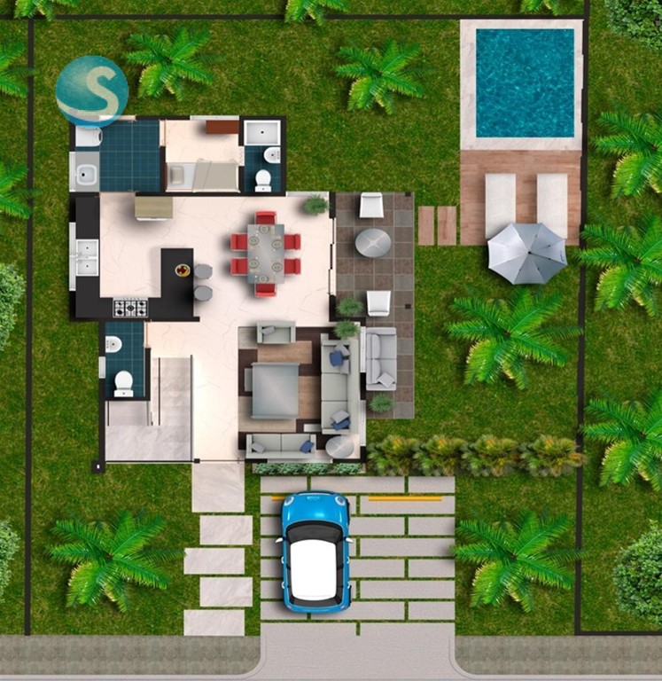 3-Bedroom Villa in Bávaro — photo 10
