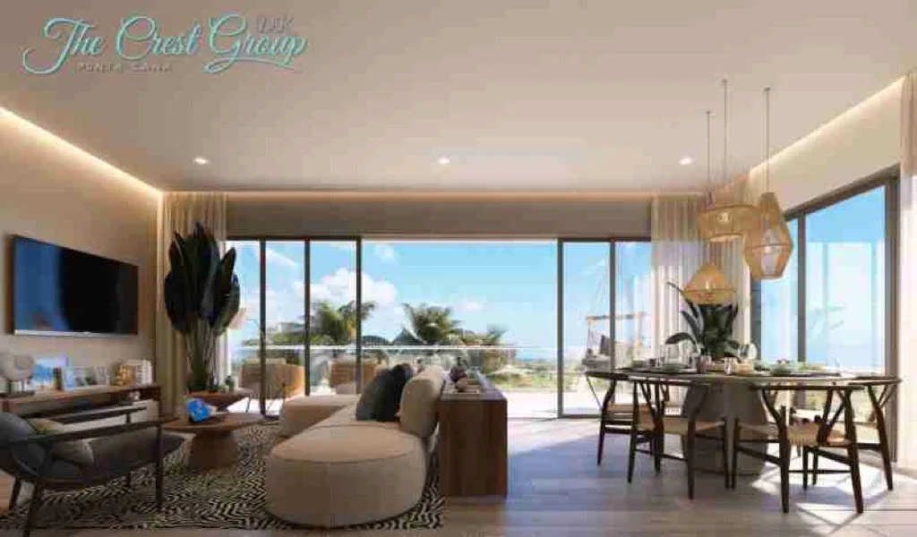 Two Bedrooms Apartments for sale in Cap Cana with Golf course and Private Beach — photo 8