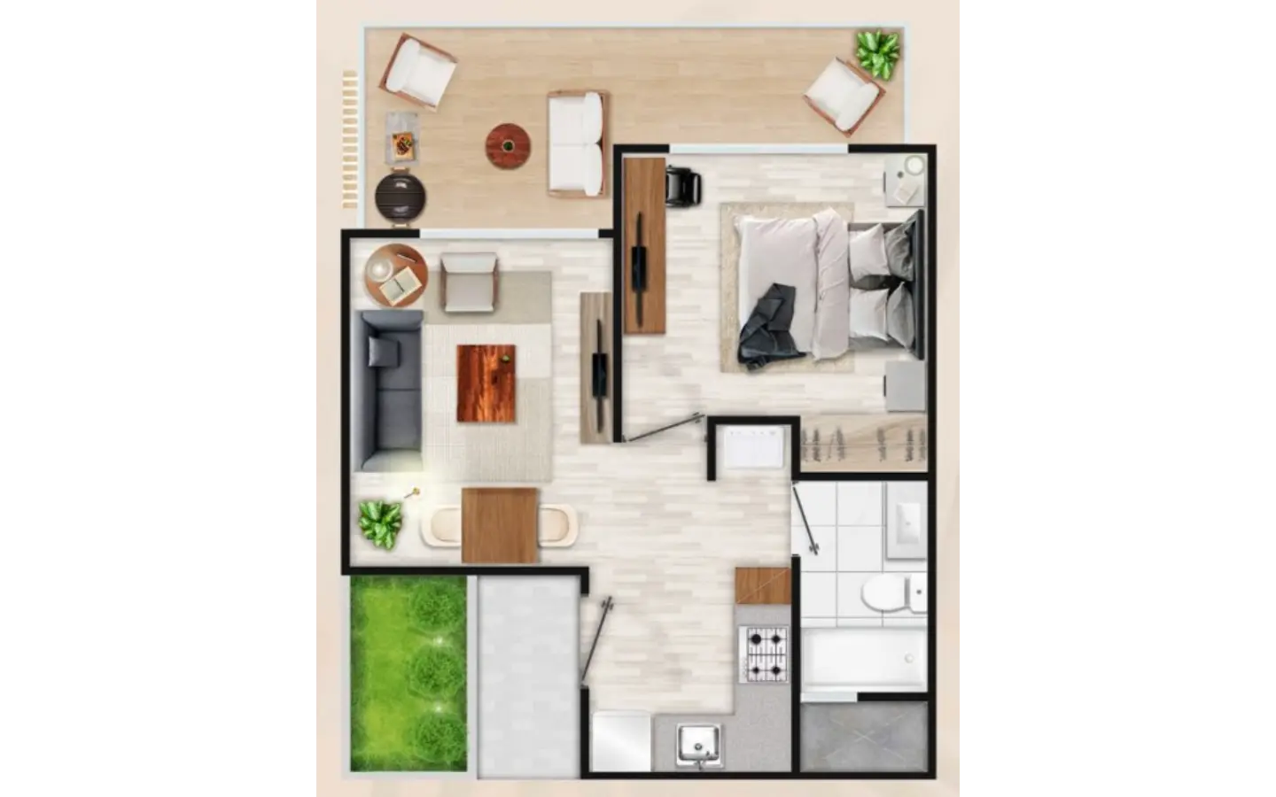 7Palms Adventure 1BR – Backyard, Elevator, Vista Cana — photo 5