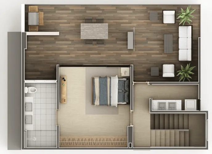 Modern condo for sale in Cap Cana, Ciudad Las Canas. 5 minute drive to the beach. — photo 3