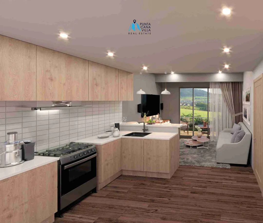 Modern condo for sale in Cap Cana, Ciudad Las Canas. 5 minute drive to the beach. — photo 5