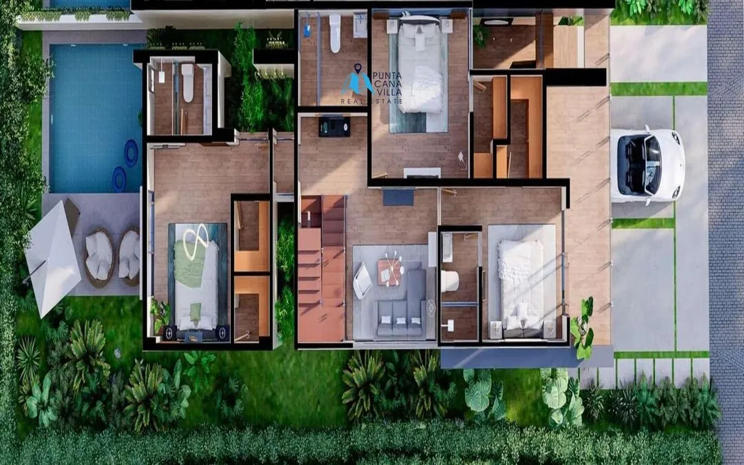 Akana Villas: Premium 3-Bedroom Villa for Sale in Ciudad Las Canas, Cap Cana — photo 4