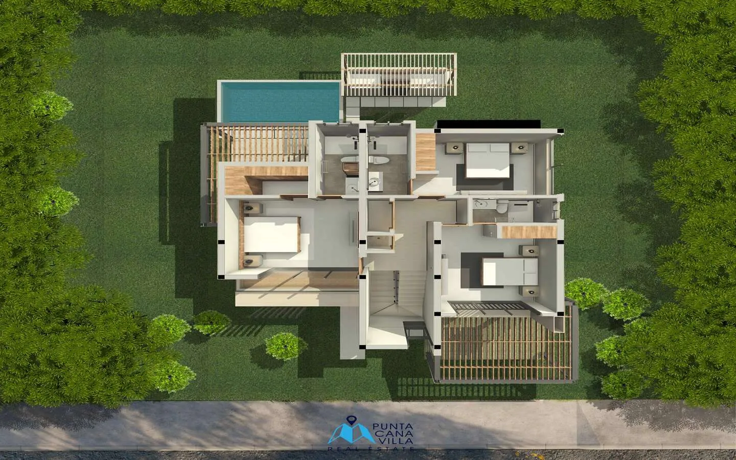Amazing Three Bedroom Duplex Villa For Sale In Bavaro, Punta Cana — photo 3