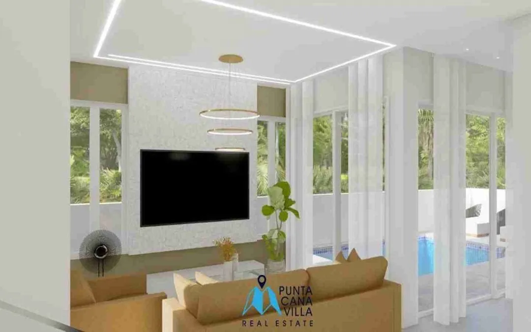 Amazing Two Bedroom Townhouse For Sale In Bavaro, Punta Cana With Swimming Pool — photo 9