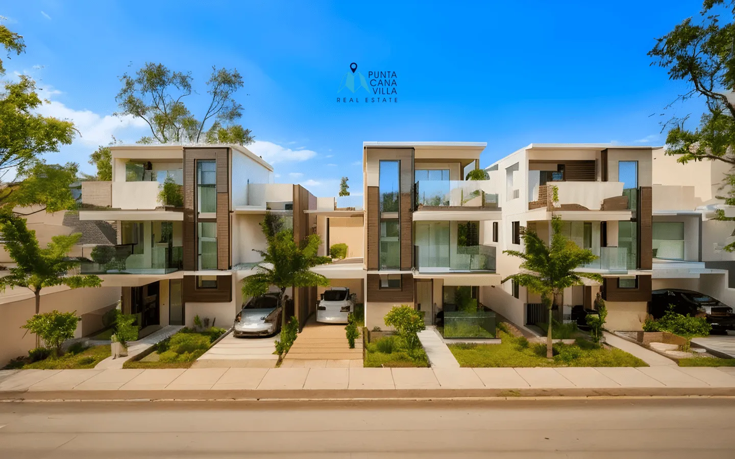 Ana Maria Residences: Four Bedroom Townhouse For Sale In Punta Cana With Maids Room — photo 1