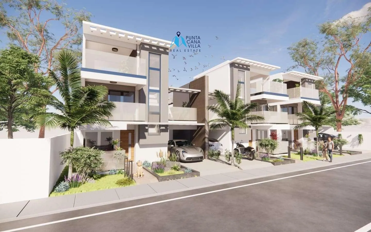 Ana Maria Residences: Four Bedroom Townhouse For Sale In Punta Cana With Maids Room — photo 2