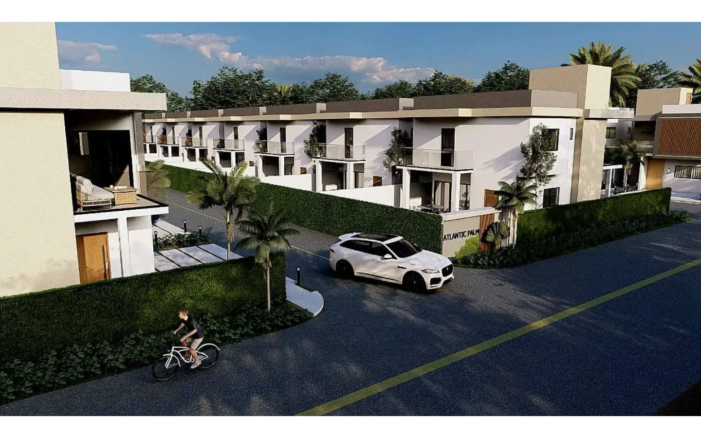 Atlantic Palm Residences: Three Bedroom Villa For Sale In White Sands, Punta Cana with Balcony — photo 6