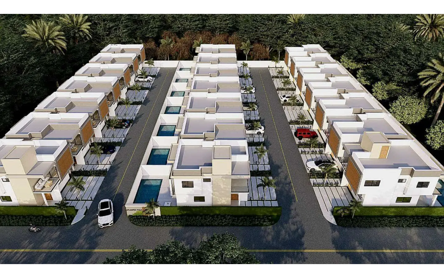 Atlantic Palm Residences: Three Bedroom Villa For Sale In White Sands, Punta Cana with Balcony — photo 8
