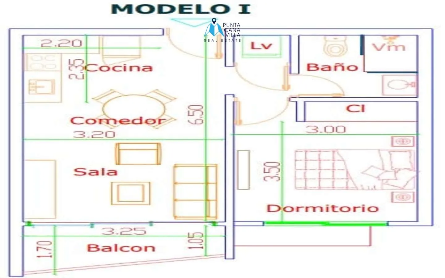 Attractive One-Bedroom Condo For Sale In Vista Cana, Punta Cana — photo 4