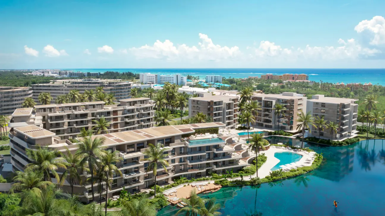 Azul Garden: 3-Bedroom Apartment for Sale with Gym, Lobby and Lush Green Areas in Cap Cana — photo 5