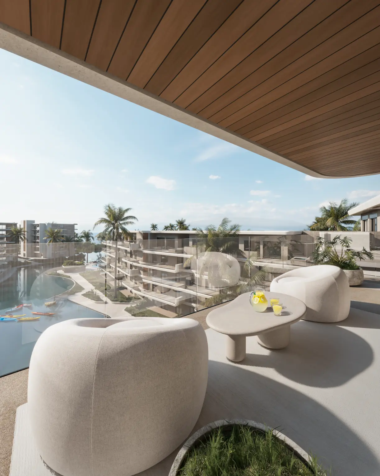 Azul Garden: 3-Bedroom Apartment for Sale with Gym, Lobby and Lush Green Areas in Cap Cana — photo 9