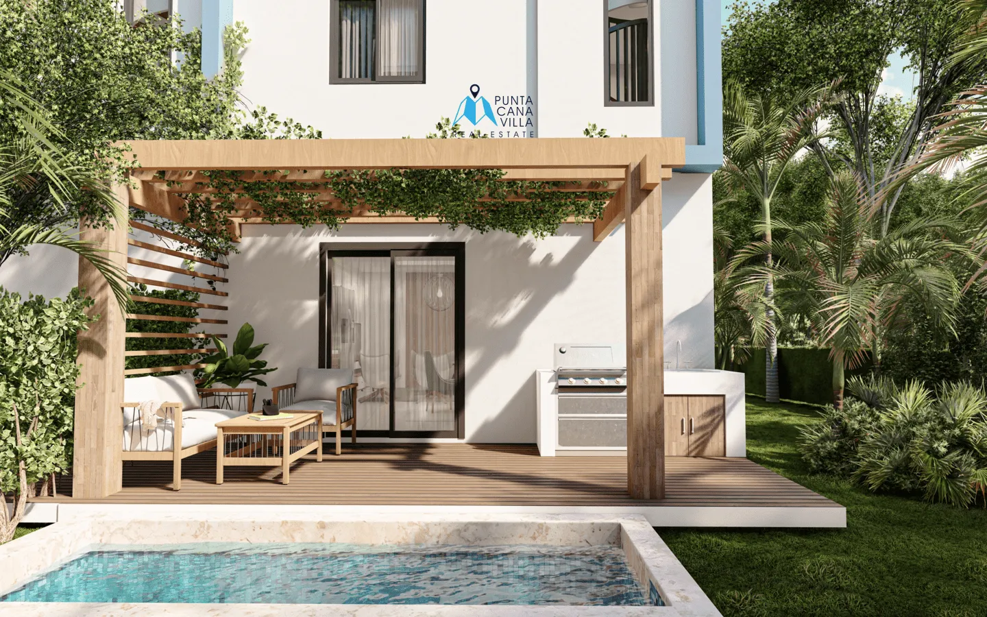 Green Life Lakes: Bavaro, Two-Bedroom Townhouse For Sale In Punta Cana — photo 11