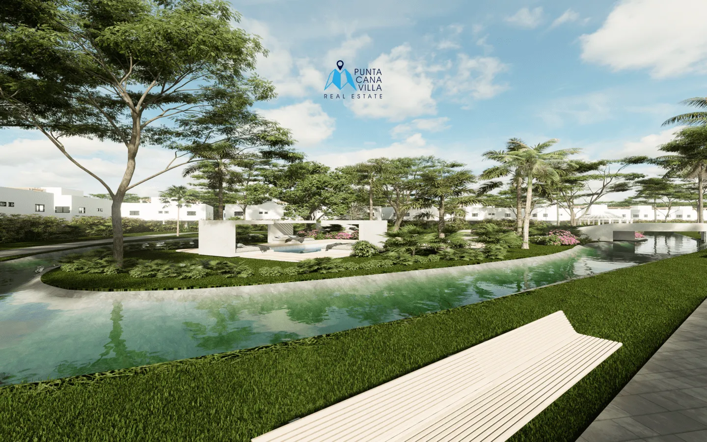 Green Life Lakes: Bavaro, Two-Bedroom Townhouse For Sale In Punta Cana — photo 9