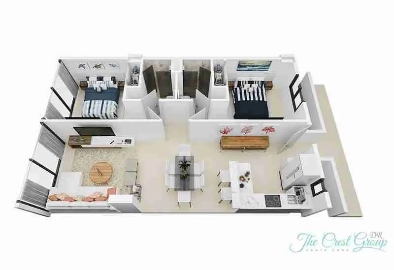Modern condo for sale in the heart of Bavaro, Punta Cana. — photo 3