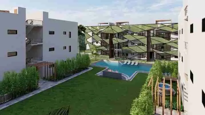 Beautiful 2BR Condo for sale with pool and garden Punta Cana — photo 2