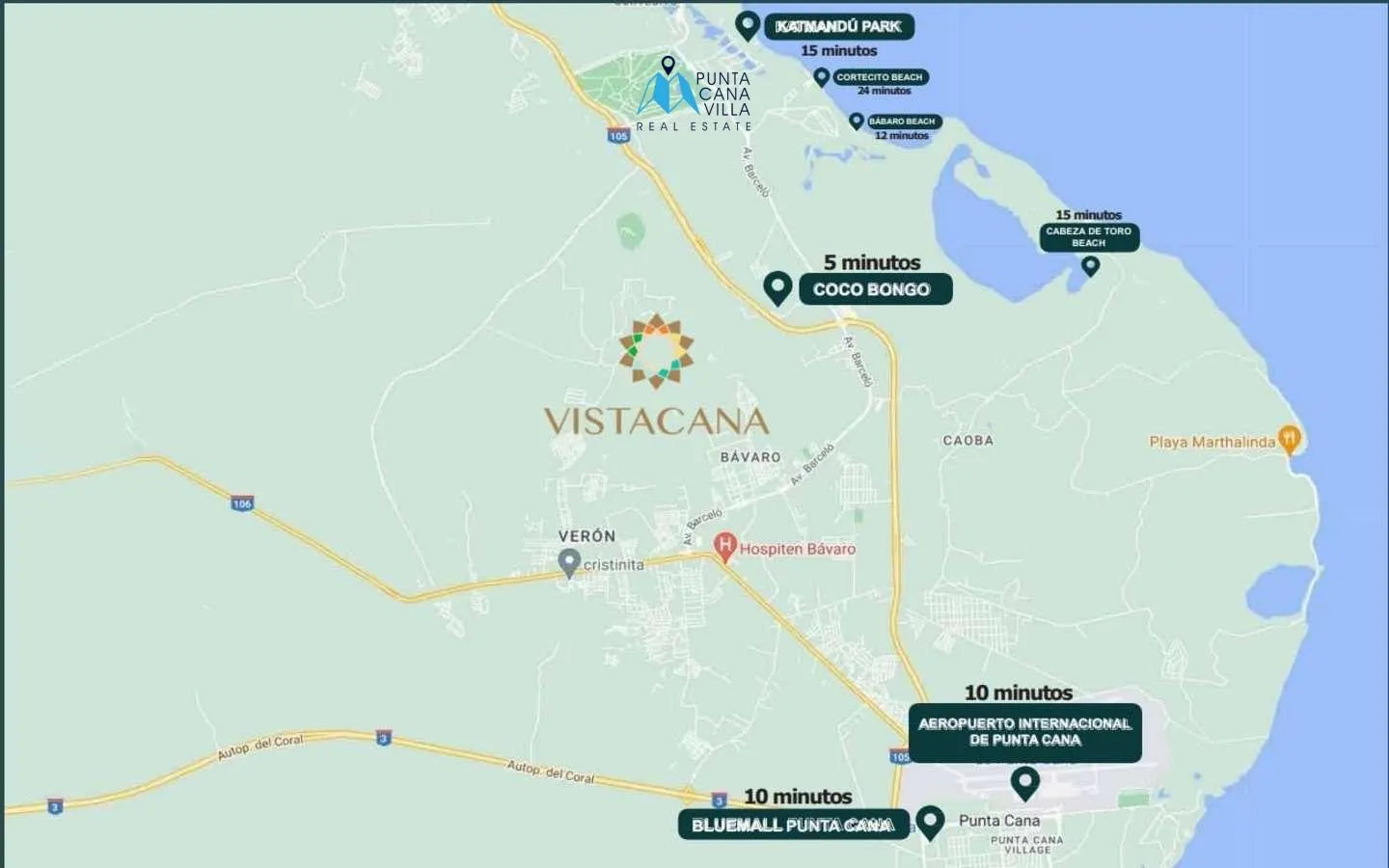 Beautiful Two-Bedroom Condo For Sale In Vista Cana, Punta Cana — photo 4