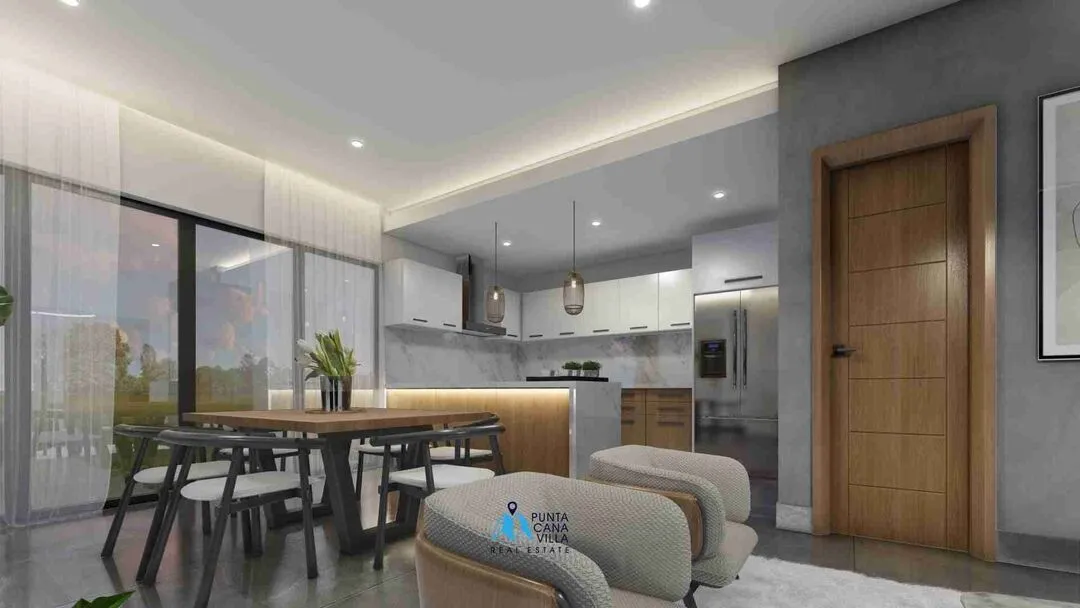 Lenas Residences: Beautiful Two Bedroom Townhouse For Sale In Downtown, Bavaro, Punta Cana With Jacuzzi — photo 6