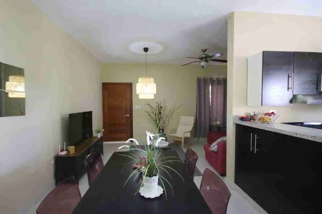 Beautiful two bedroom villa for sale in a gated community 5 minutes from the beach at Punta Cana — photo 2