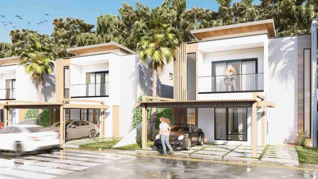 Beautiful Villas three bedrooms in Bavaro Punta Cana with private beach access, golf course, and beach club — photo 3
