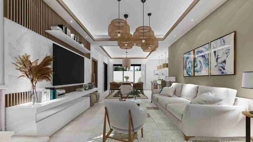 Beautiful Villas three bedrooms in Bavaro Punta Cana with private beach access, golf course, and beach club — photo 8