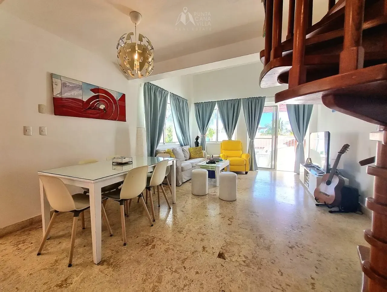 Playa Turquesa 2 Bedroom Beachfront Penthouse for Sale in Bavaro, Punta Cana — photo 7