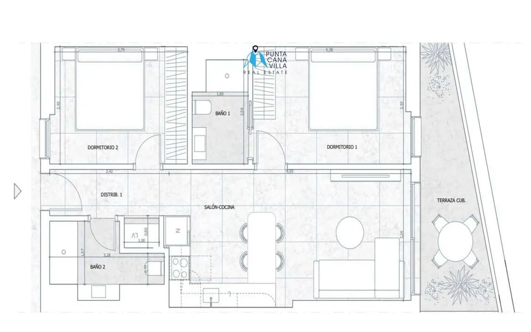 Cabeza de Toro, Two-Bedroom Condo For Sale In Punta Cana — photo 4