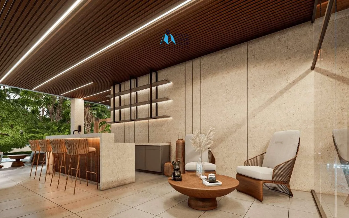Cap Cana, Ciudad Las Canas, two-bedroom apartment for sale — photo 10