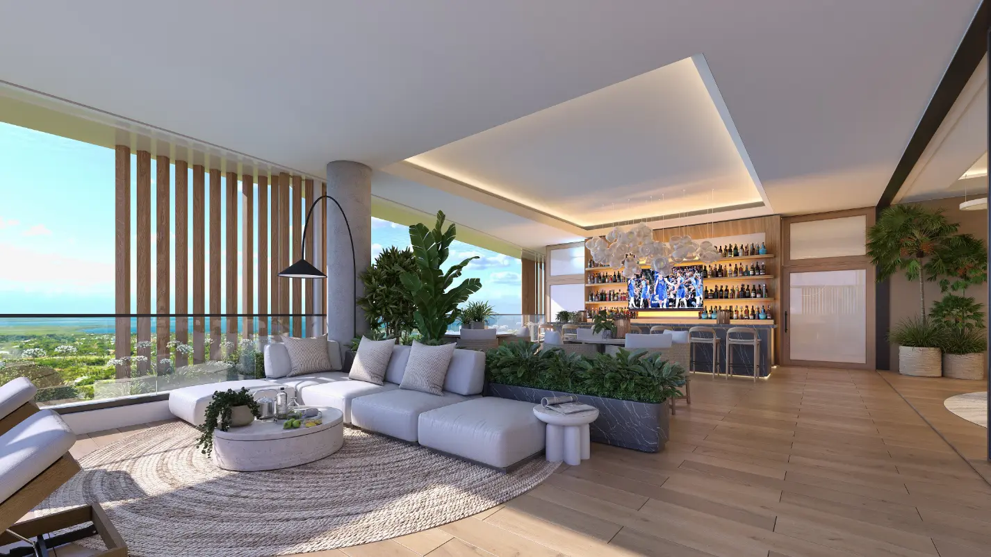 Cap Cana, Palm Beach Residences, Two Bedroom Penthouse For Sale With Internal Staircase — photo 11