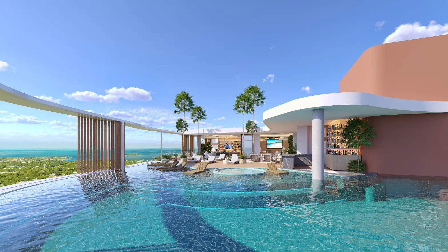 Cap Cana, Palm Beach Residences, Two Bedroom Penthouse For Sale With Internal Staircase — photo 5