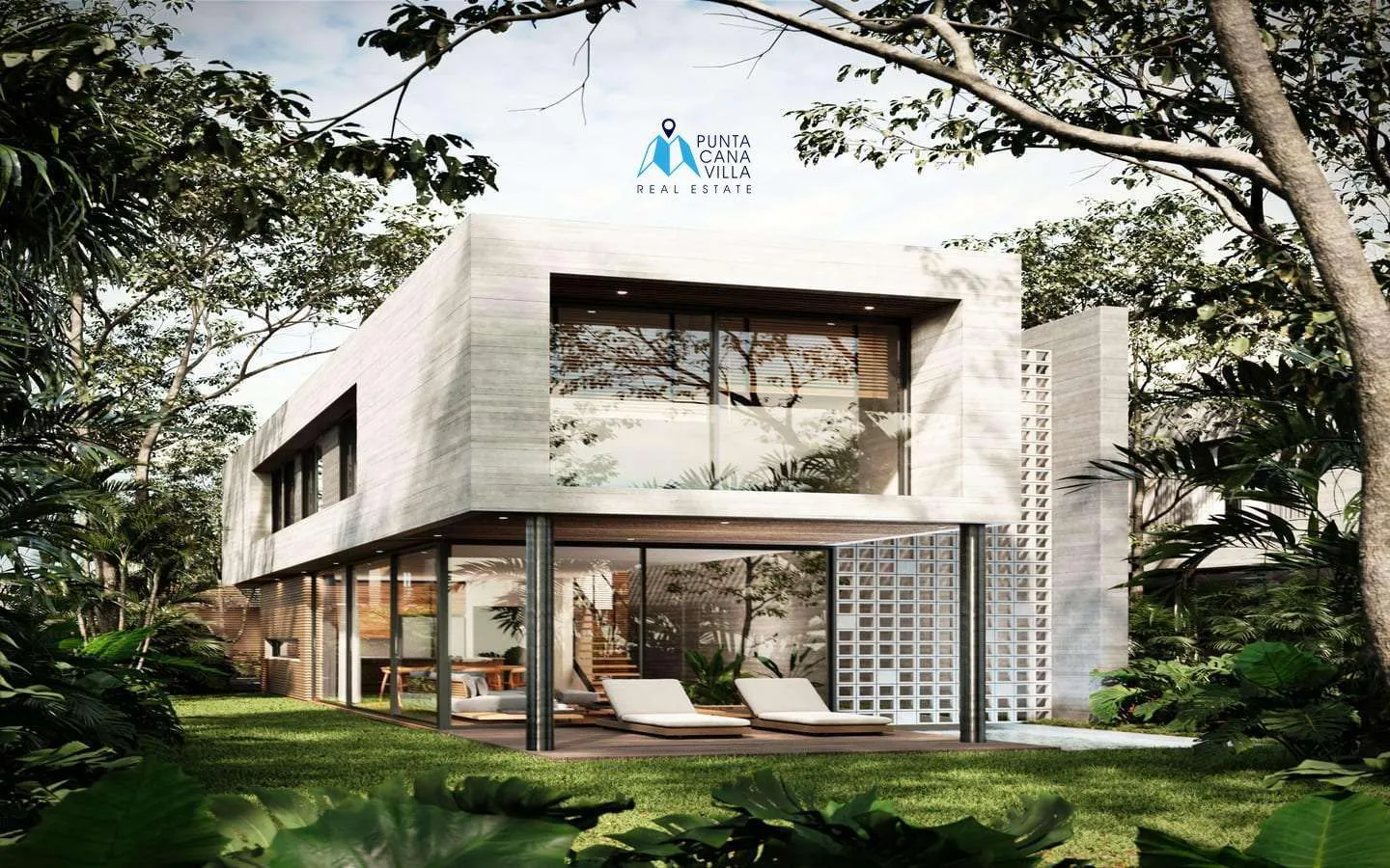 Casa Loto, Vista Cana — Modern 4-Bedroom Villa with Terrace for Sale in Punta Cana — photo 1