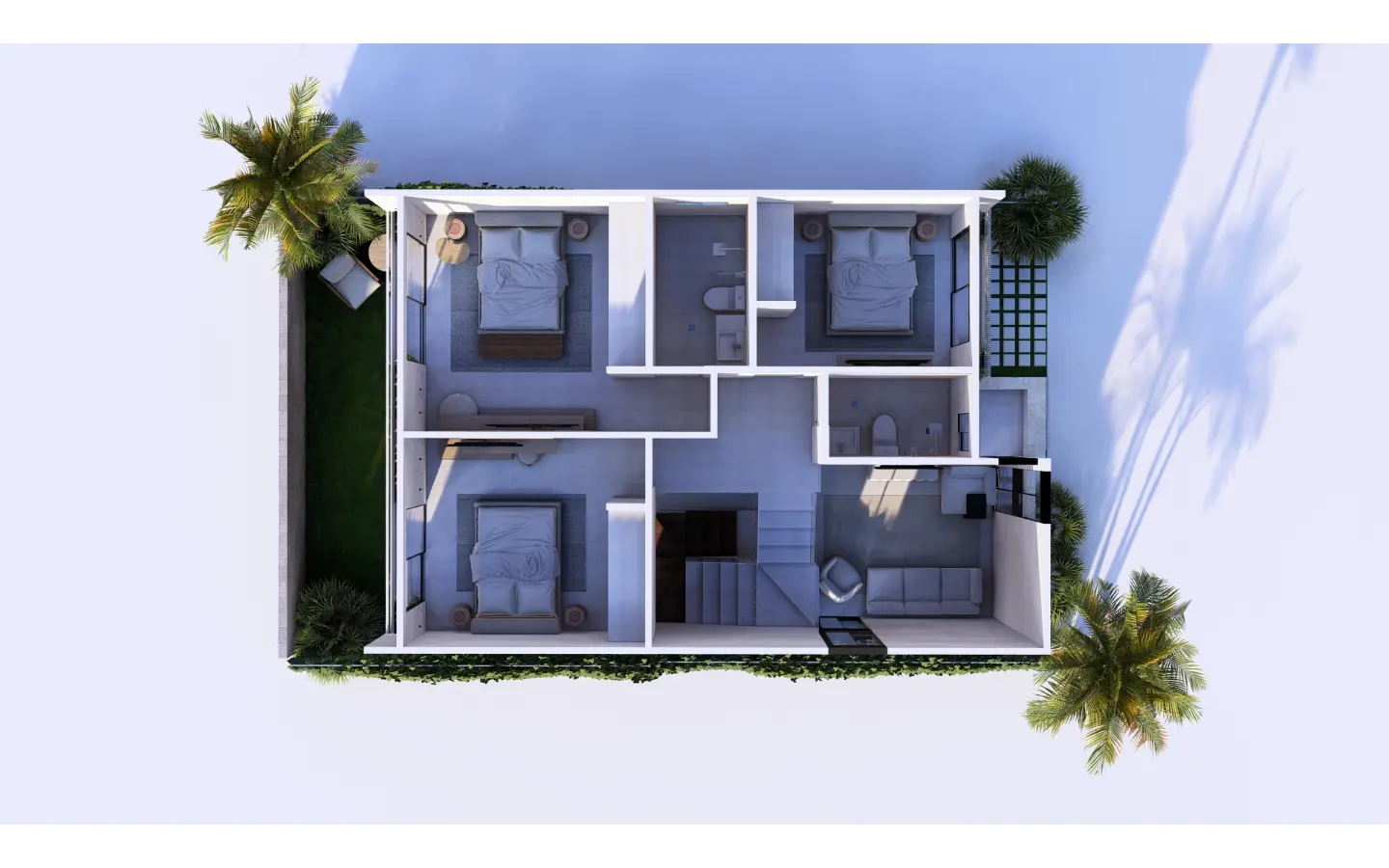 Cascais by Crasqui – Modern 4-Bedroom Villa for Sale in Downtown Punta Cana with Private Patio — photo 6