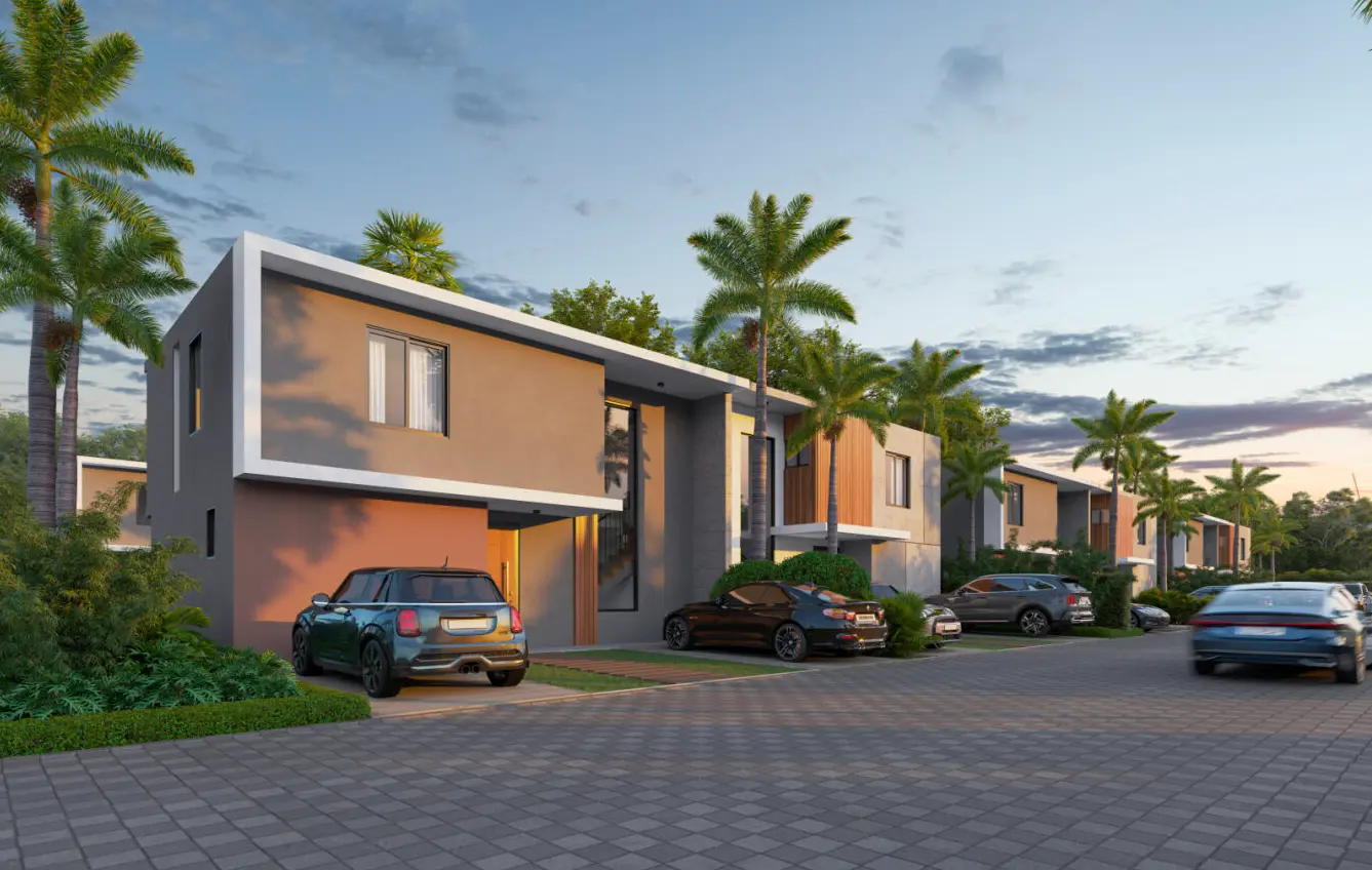 Modern 2-Bedroom Townhouse with Studio & Terrace at Cassamare Residences, Vista Cana — Punta Cana — photo 5
