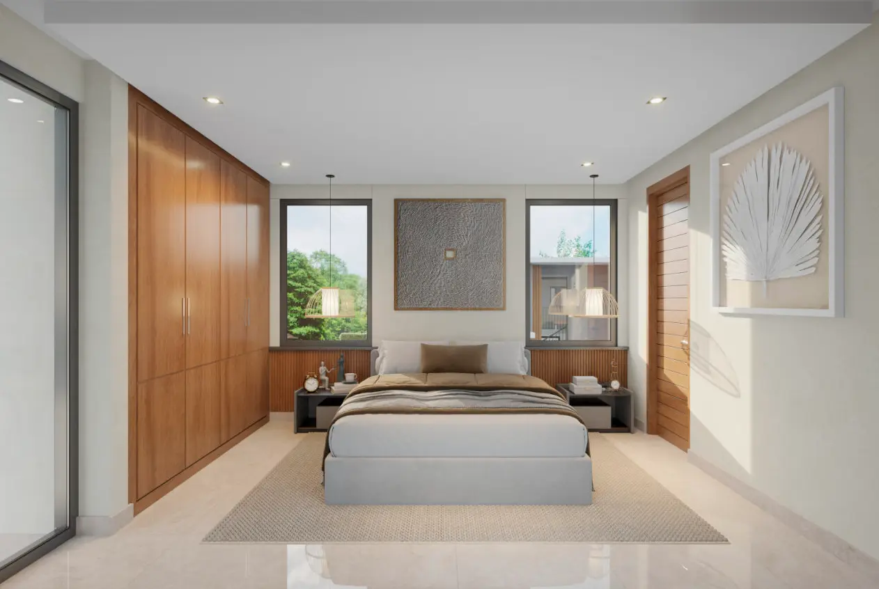 Modern 2-Bedroom Townhouse with Studio & Terrace at Cassamare Residences, Vista Cana — Punta Cana — photo 6