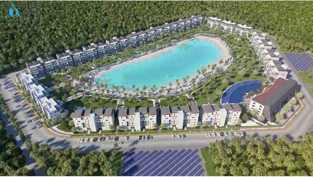 Charming one bedroom Punta Cana Apartment for sale with lake views — photo 1