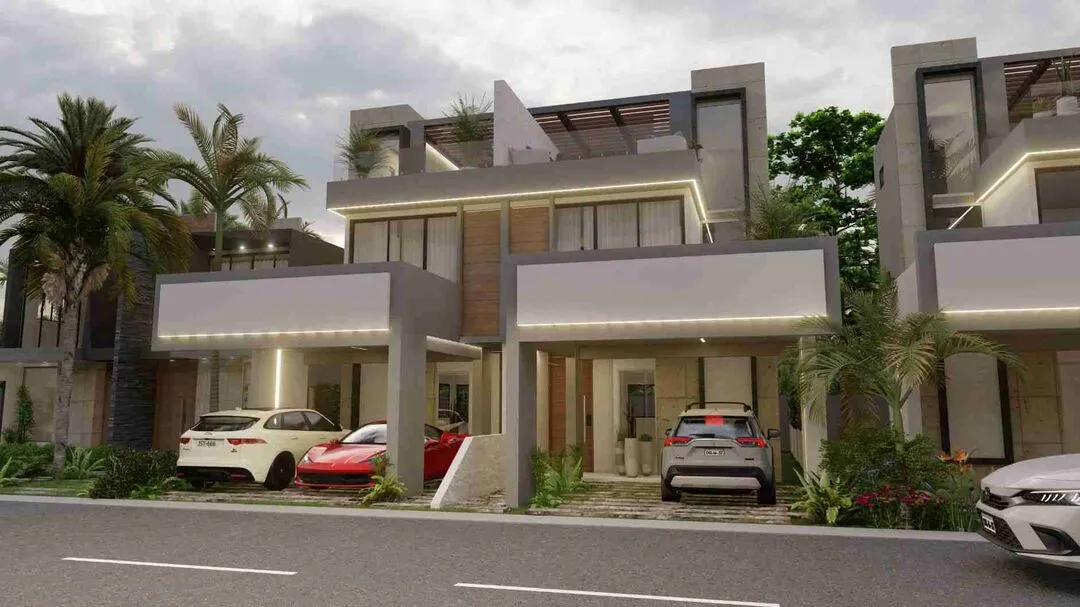 Charming 3 bedroom townhouse for sale in Punta Cana, gated community — photo 1