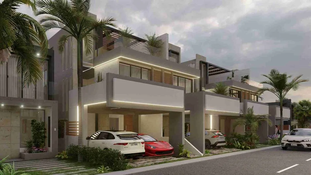 Charming 3 bedroom townhouse for sale in Punta Cana, gated community — photo 2