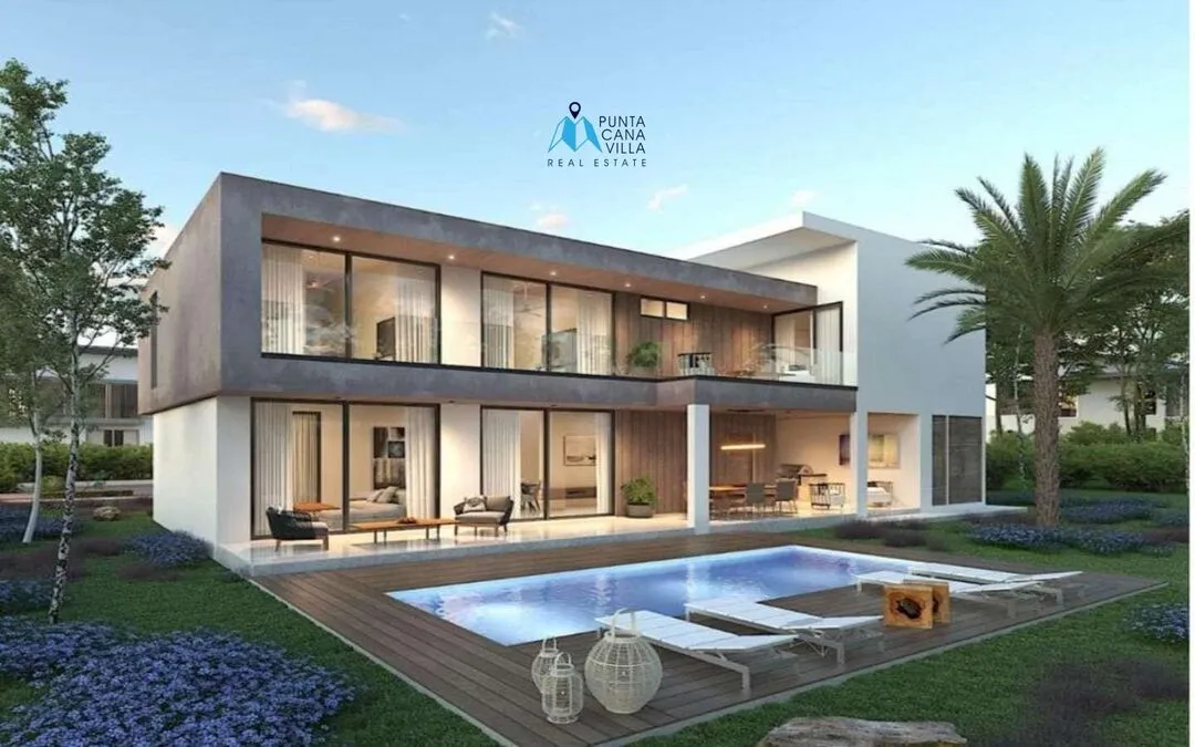 Ciudad Las Canas, Cap Cana villa for sale, luxury five-bedroom villa with covered terrace — photo 1