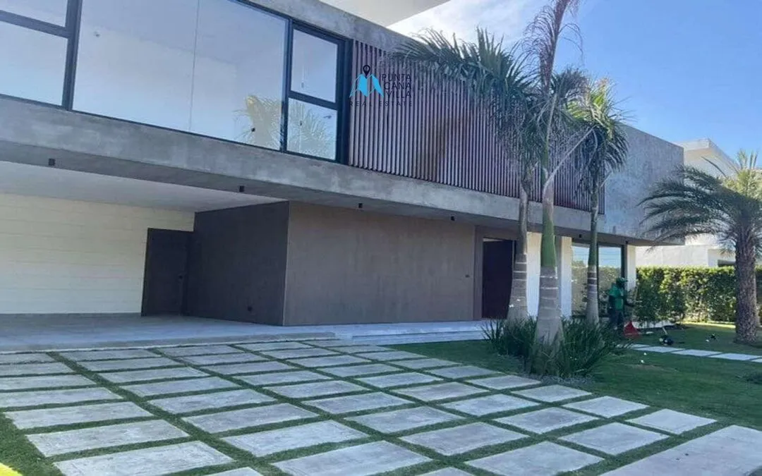 Ciudad Las Canas, Cap Cana villa for sale, luxury five-bedroom villa with covered terrace — photo 4