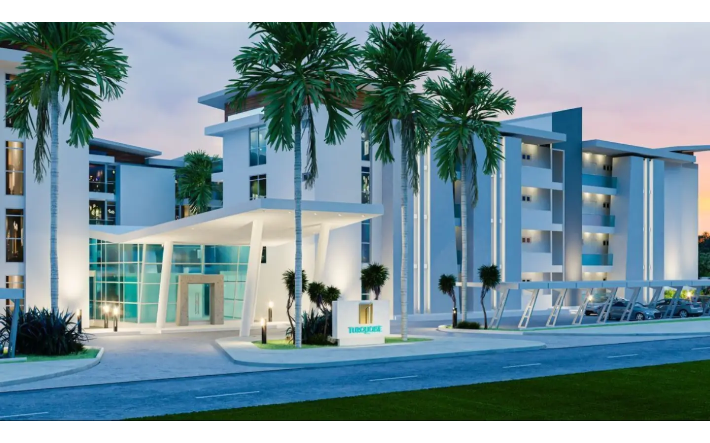 Ciudad Las Canas: Two-Bedroom apartment for sale at Turquoise Residences, Cap Cana — photo 1