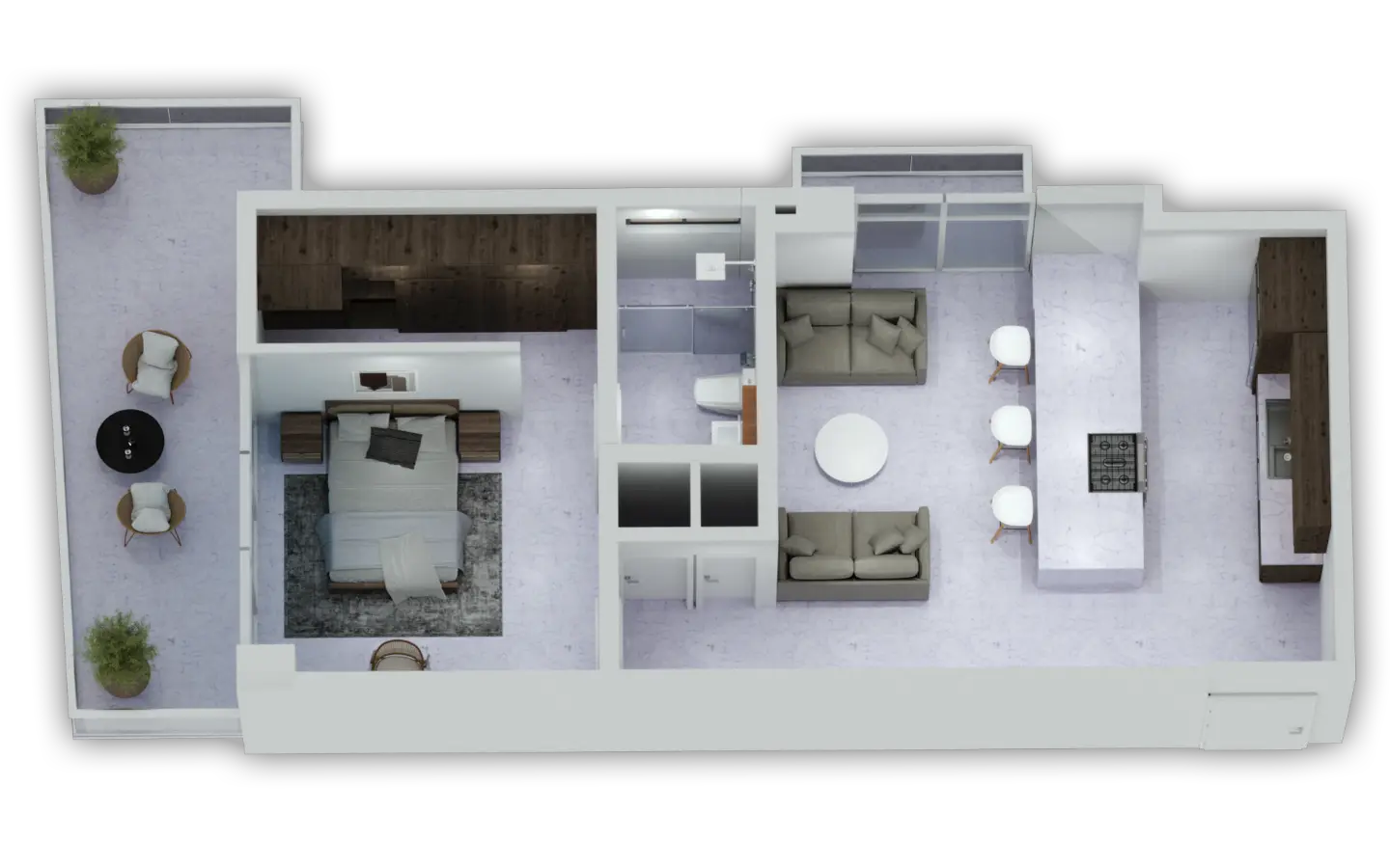 Ciudad Las Canas: Two-Bedroom apartment for sale at Turquoise Residences, Cap Cana — photo 4
