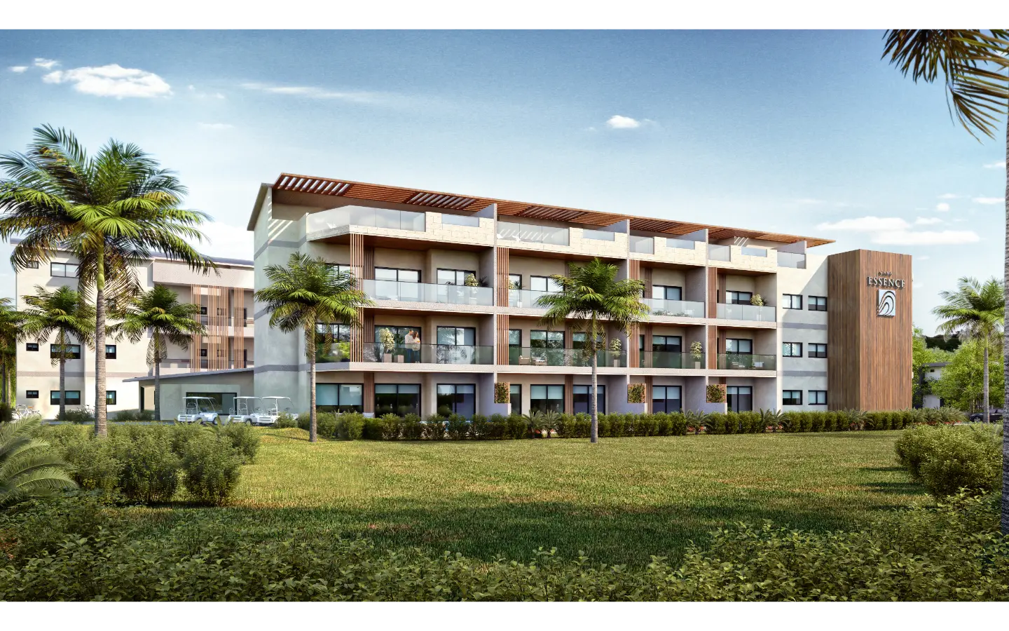 Ciudad las Canas: Two-Bedroom Penthouse for Sale at Cana Essence, Cap Cana with Rooftop Terrace — photo 2