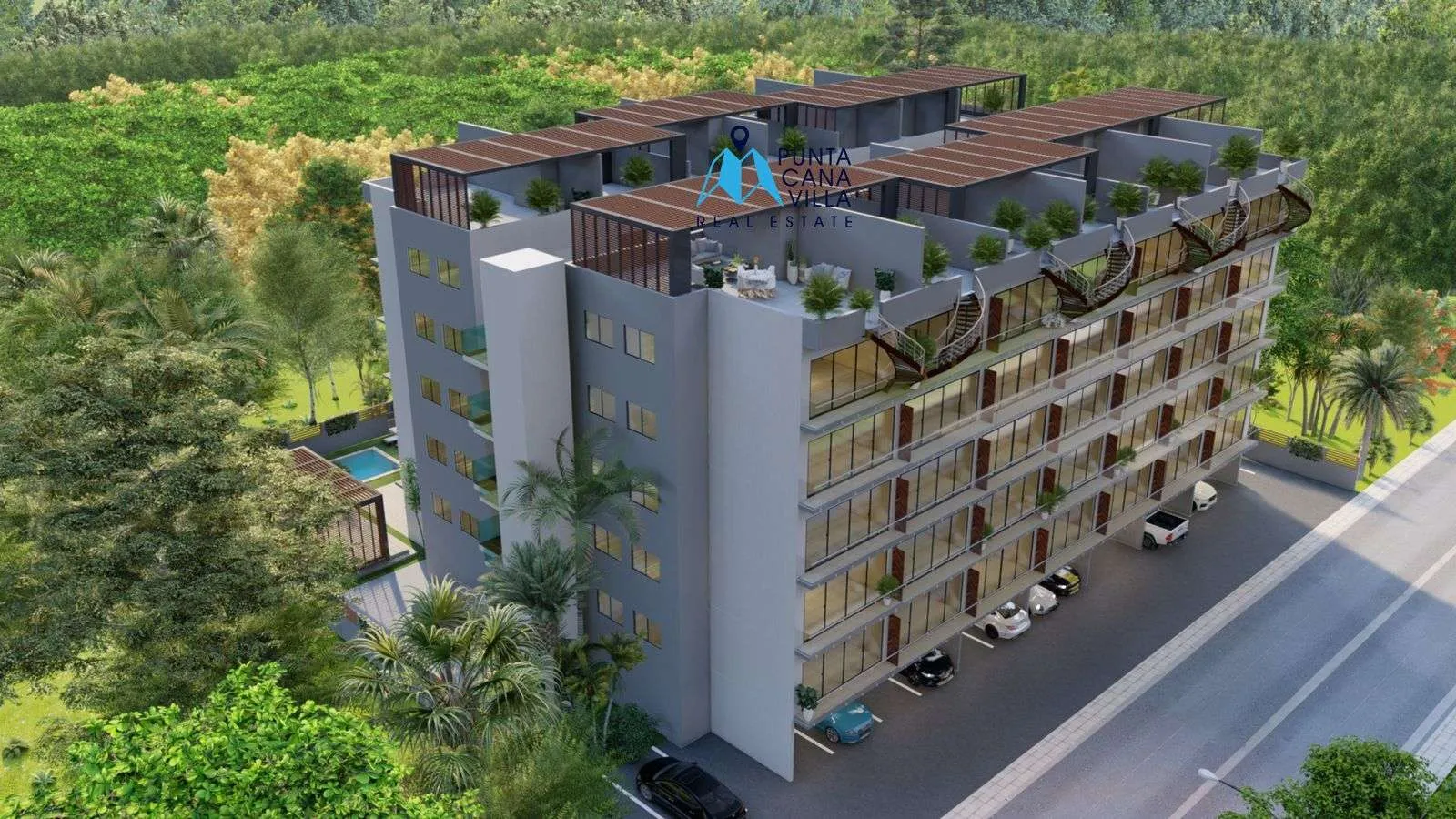 Two-Bedroom condos for sale in Bavaro, pool, close to the beach, Punta Cana. — photo 10